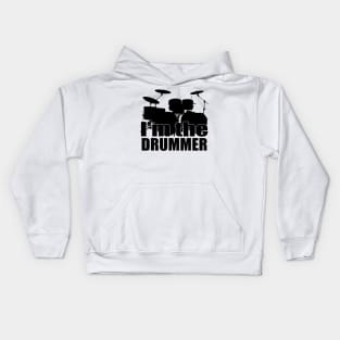 I'm the Drummer Kids Hoodie